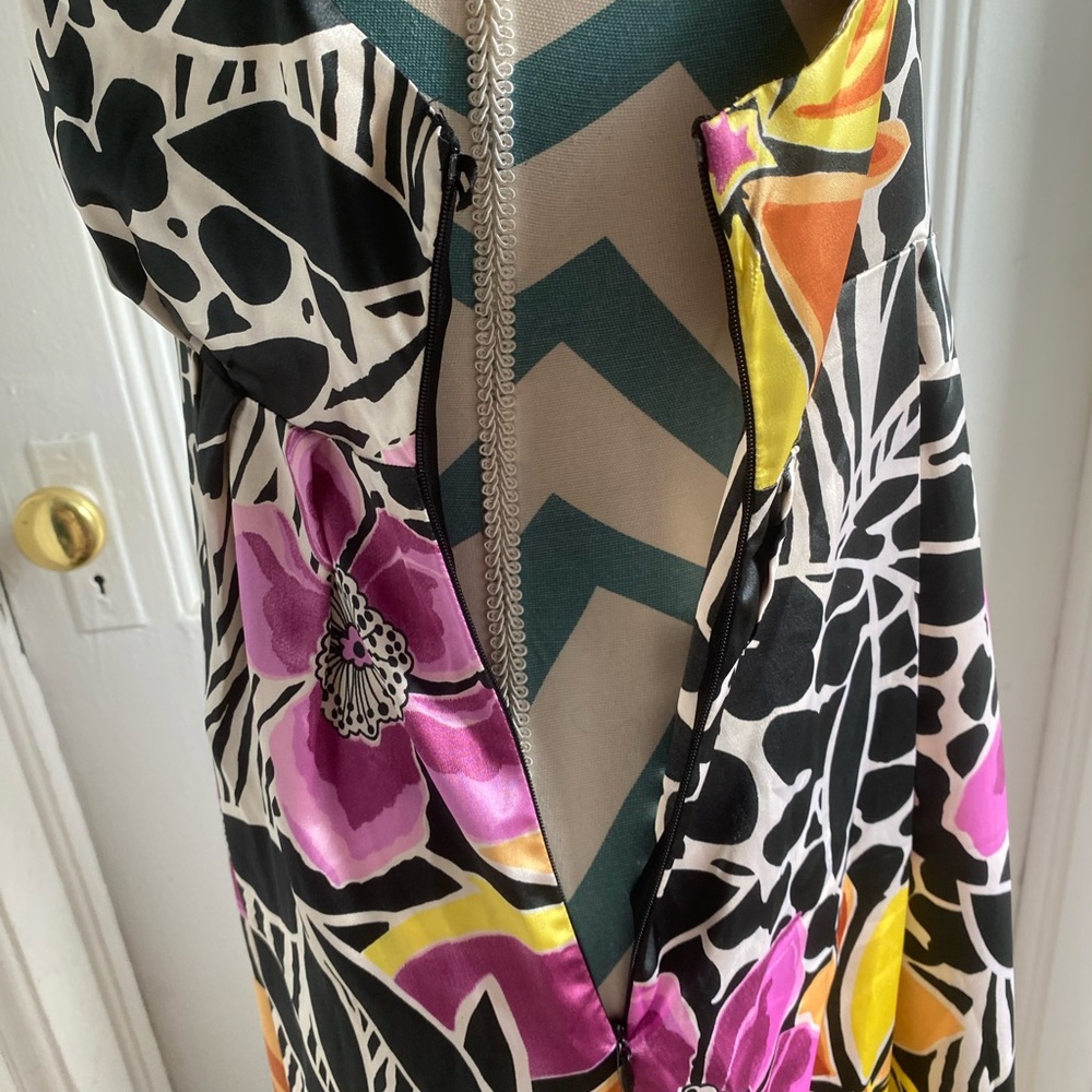 IDOL gorgeous multicolor maxi dress, Sz 10UK / 6US - Picture 5 of 13